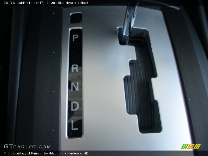 Cosmic Blue Metallic / Black 2013 Mitsubishi Lancer ES