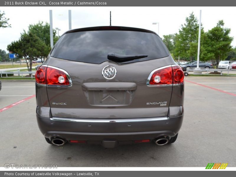 Cocoa Metallic / Cashmere/Cocoa 2011 Buick Enclave CXL