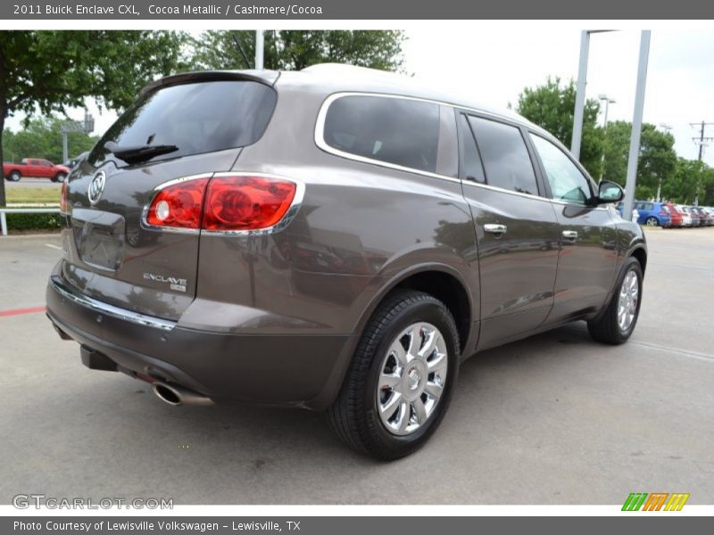 Cocoa Metallic / Cashmere/Cocoa 2011 Buick Enclave CXL