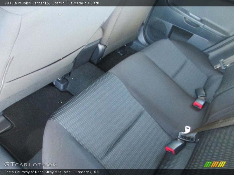 Cosmic Blue Metallic / Black 2013 Mitsubishi Lancer ES