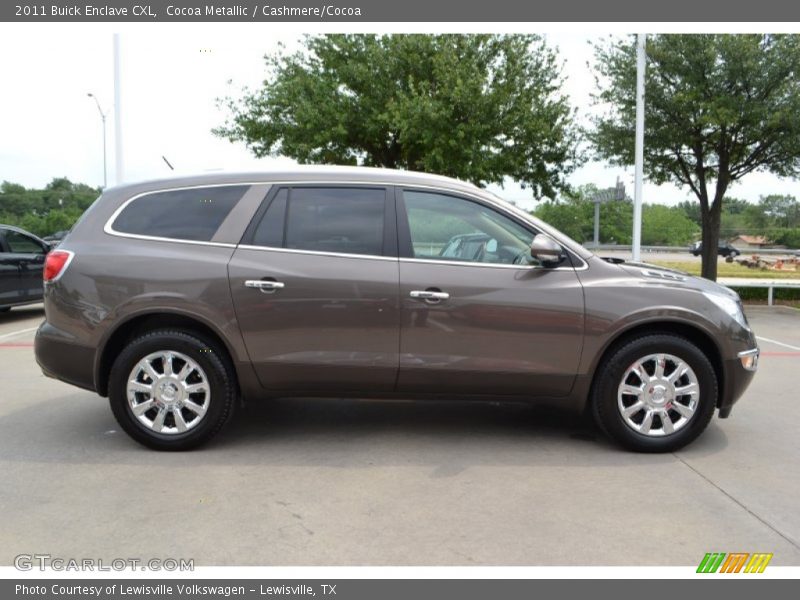 Cocoa Metallic / Cashmere/Cocoa 2011 Buick Enclave CXL