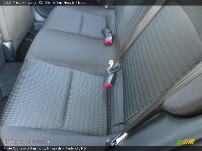 Cosmic Blue Metallic / Black 2013 Mitsubishi Lancer ES