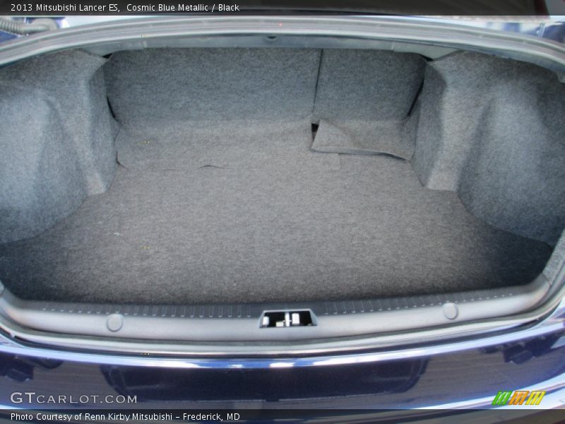 Cosmic Blue Metallic / Black 2013 Mitsubishi Lancer ES