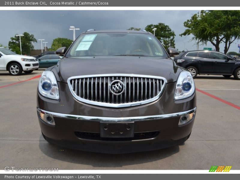 Cocoa Metallic / Cashmere/Cocoa 2011 Buick Enclave CXL