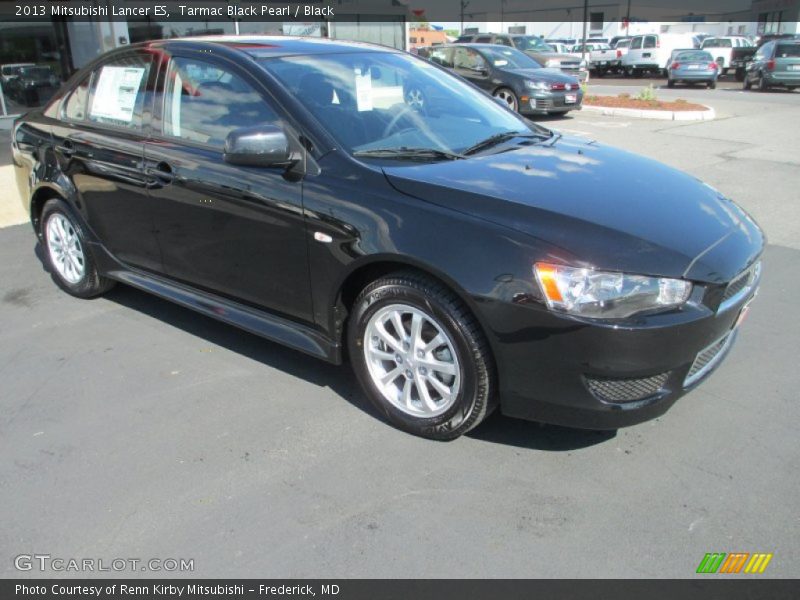 Tarmac Black Pearl / Black 2013 Mitsubishi Lancer ES