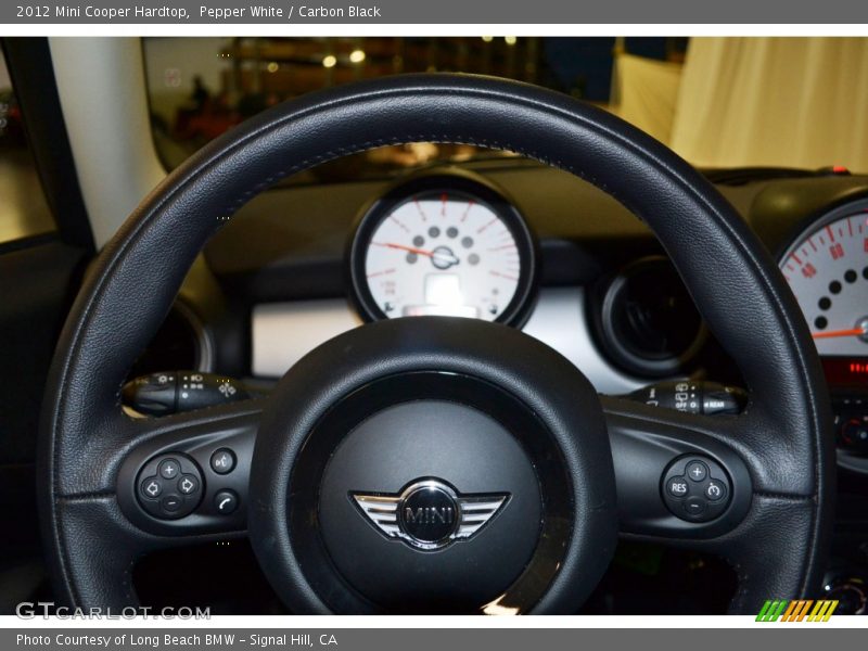 Pepper White / Carbon Black 2012 Mini Cooper Hardtop