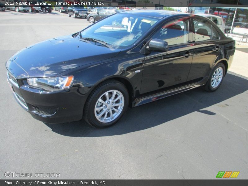 Tarmac Black Pearl / Black 2013 Mitsubishi Lancer ES