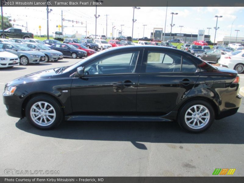 Tarmac Black Pearl / Black 2013 Mitsubishi Lancer ES