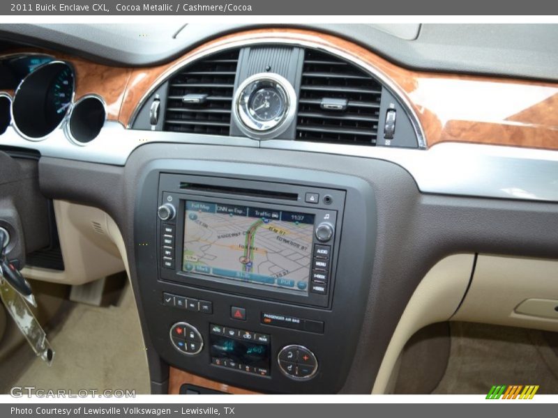 Cocoa Metallic / Cashmere/Cocoa 2011 Buick Enclave CXL