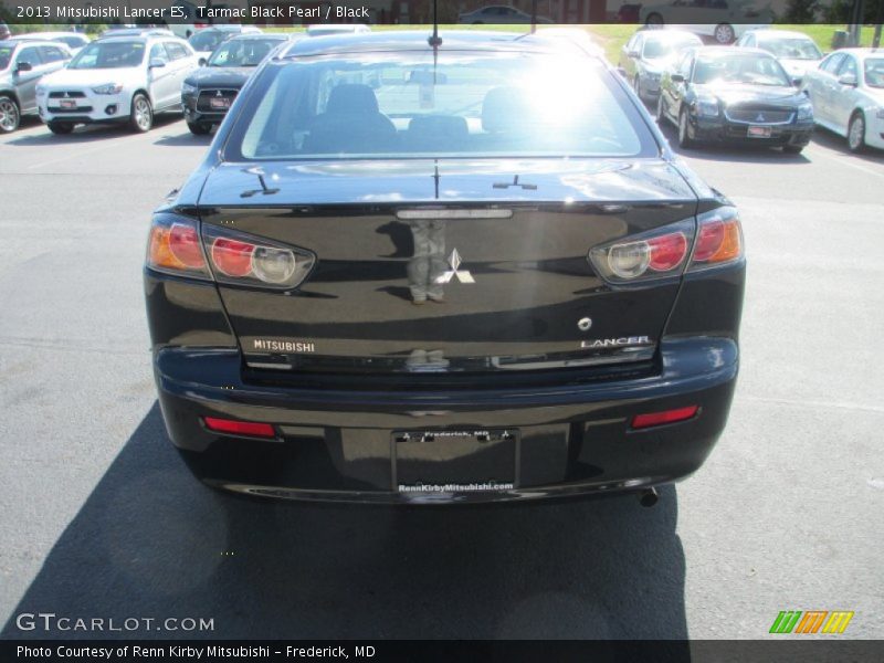 Tarmac Black Pearl / Black 2013 Mitsubishi Lancer ES