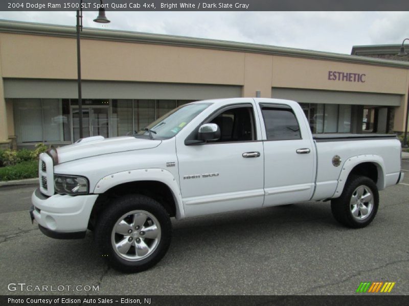 Bright White / Dark Slate Gray 2004 Dodge Ram 1500 SLT Sport Quad Cab 4x4