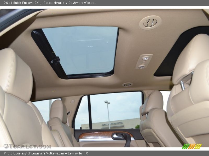 Cocoa Metallic / Cashmere/Cocoa 2011 Buick Enclave CXL