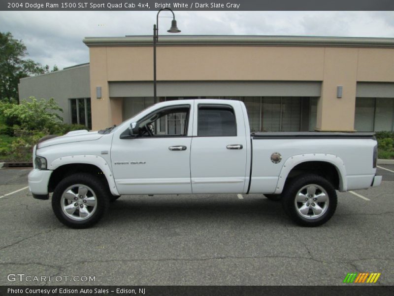 Bright White / Dark Slate Gray 2004 Dodge Ram 1500 SLT Sport Quad Cab 4x4