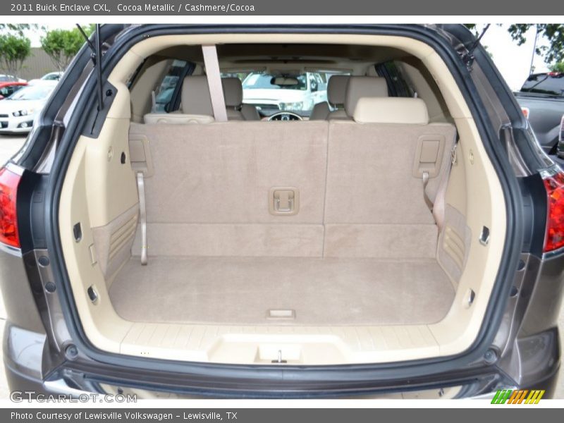 Cocoa Metallic / Cashmere/Cocoa 2011 Buick Enclave CXL