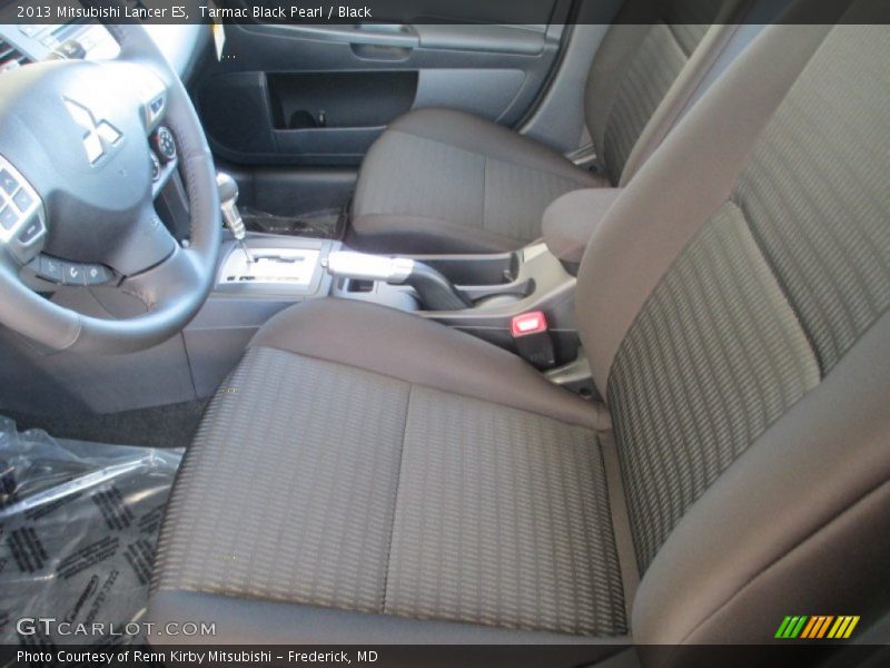 Tarmac Black Pearl / Black 2013 Mitsubishi Lancer ES