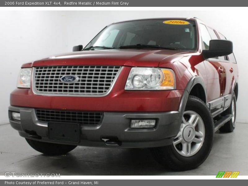 Redfire Metallic / Medium Flint Grey 2006 Ford Expedition XLT 4x4