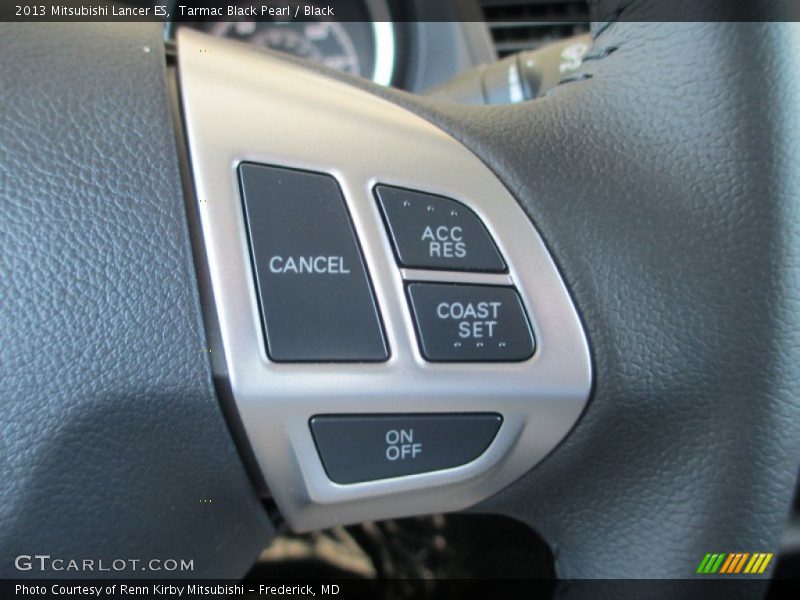 Tarmac Black Pearl / Black 2013 Mitsubishi Lancer ES