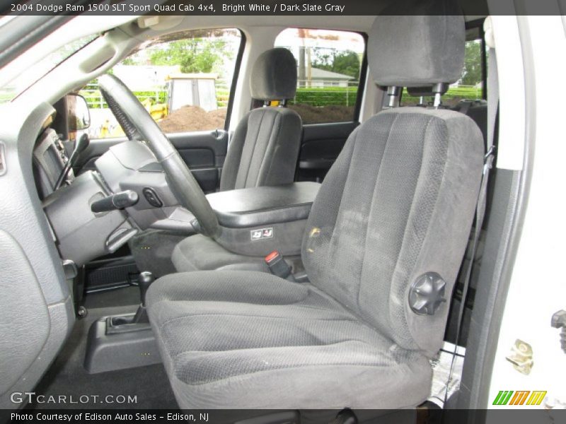 Bright White / Dark Slate Gray 2004 Dodge Ram 1500 SLT Sport Quad Cab 4x4