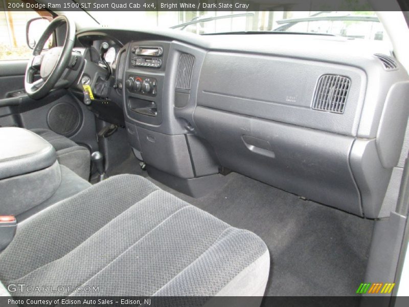 Bright White / Dark Slate Gray 2004 Dodge Ram 1500 SLT Sport Quad Cab 4x4
