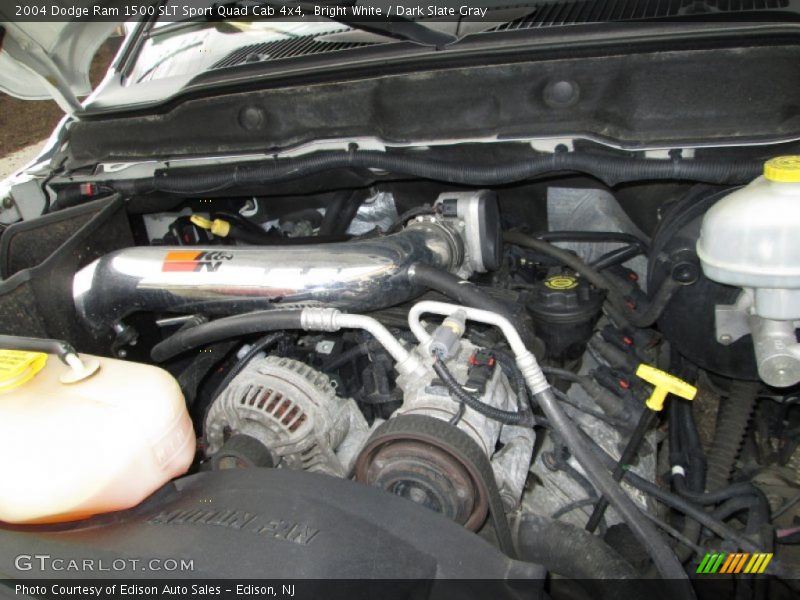 Bright White / Dark Slate Gray 2004 Dodge Ram 1500 SLT Sport Quad Cab 4x4