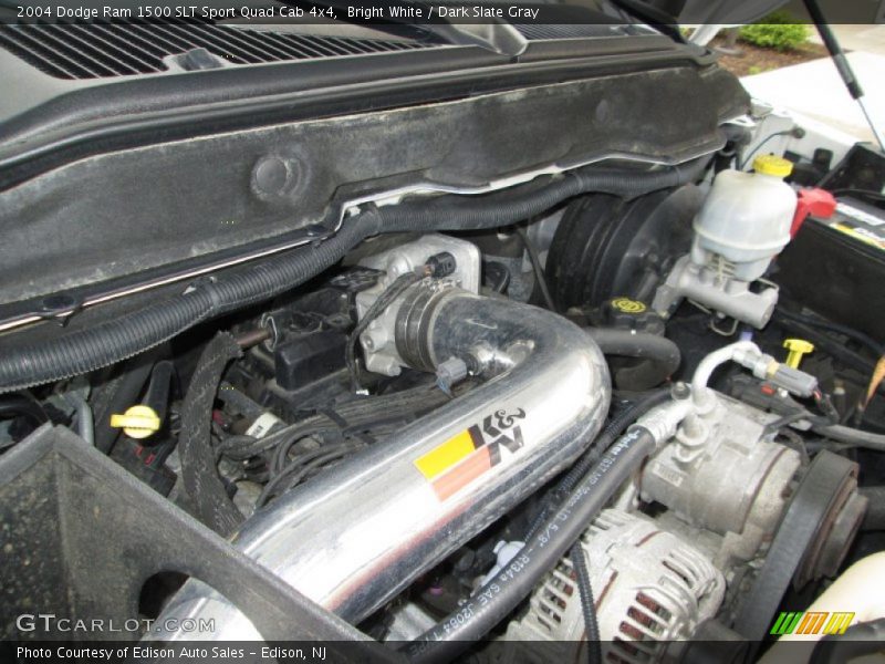 Bright White / Dark Slate Gray 2004 Dodge Ram 1500 SLT Sport Quad Cab 4x4