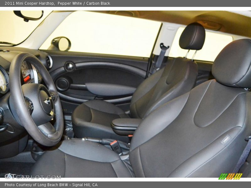 Pepper White / Carbon Black 2011 Mini Cooper Hardtop