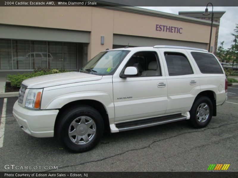 White Diamond / Shale 2004 Cadillac Escalade AWD