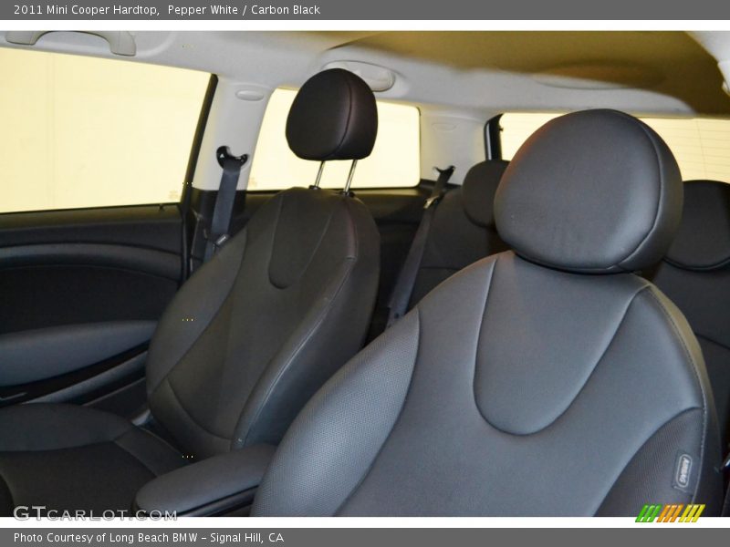 Pepper White / Carbon Black 2011 Mini Cooper Hardtop