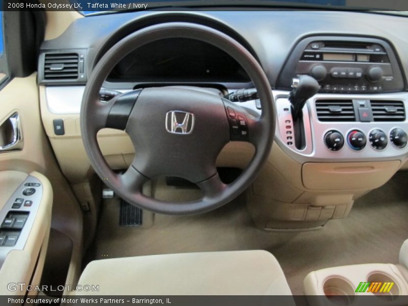 Taffeta White / Ivory 2008 Honda Odyssey LX