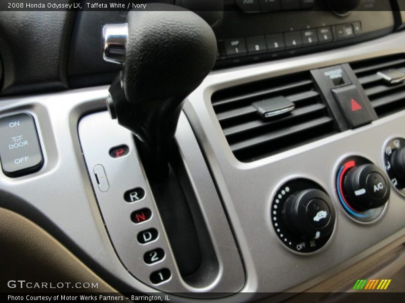 Taffeta White / Ivory 2008 Honda Odyssey LX