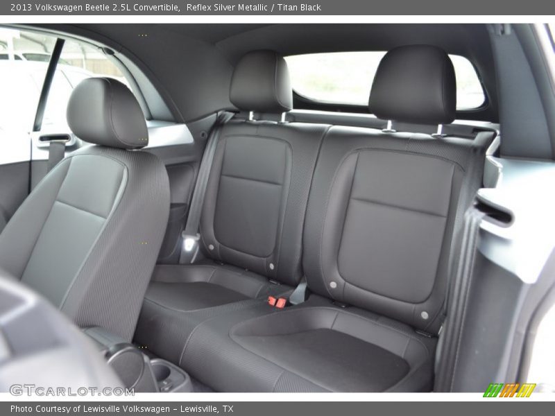 Reflex Silver Metallic / Titan Black 2013 Volkswagen Beetle 2.5L Convertible