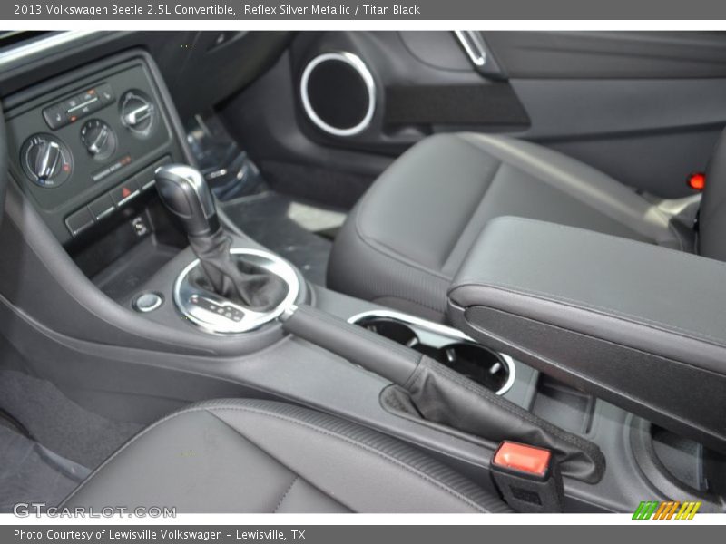Reflex Silver Metallic / Titan Black 2013 Volkswagen Beetle 2.5L Convertible