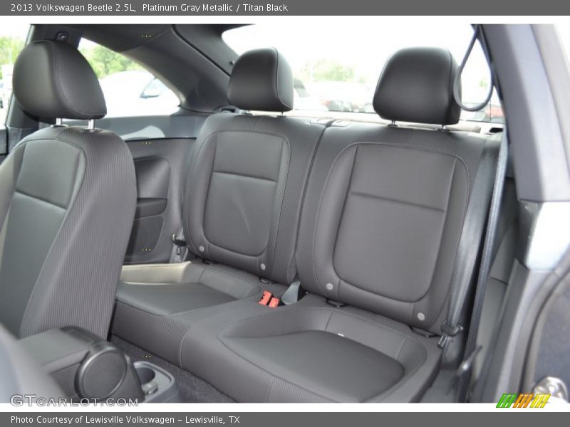 Platinum Gray Metallic / Titan Black 2013 Volkswagen Beetle 2.5L