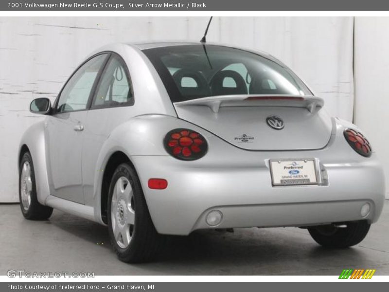 Silver Arrow Metallic / Black 2001 Volkswagen New Beetle GLS Coupe