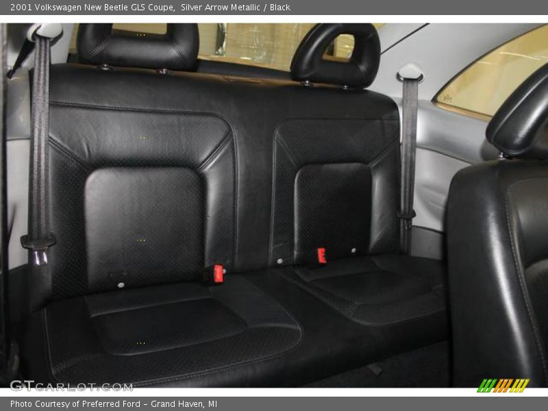 Silver Arrow Metallic / Black 2001 Volkswagen New Beetle GLS Coupe