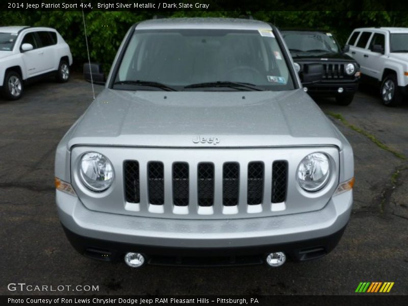 Bright Silver Metallic / Dark Slate Gray 2014 Jeep Patriot Sport 4x4