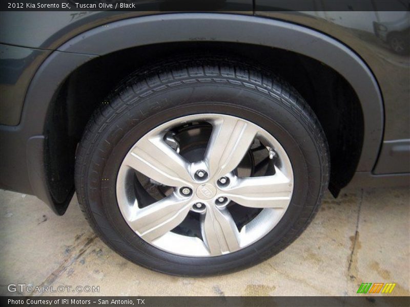 Tuscan Olive / Black 2012 Kia Sorento EX