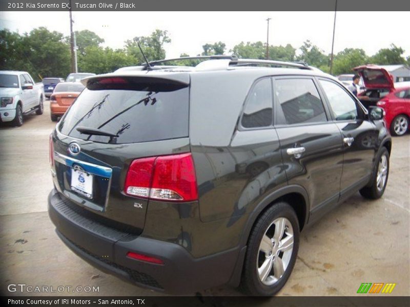 Tuscan Olive / Black 2012 Kia Sorento EX