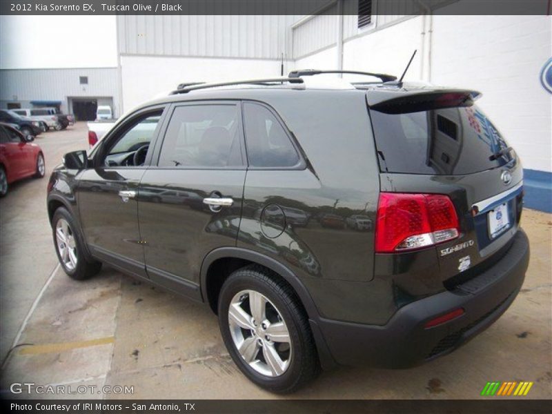 Tuscan Olive / Black 2012 Kia Sorento EX