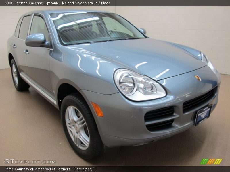 Iceland Silver Metallic / Black 2006 Porsche Cayenne Tiptronic