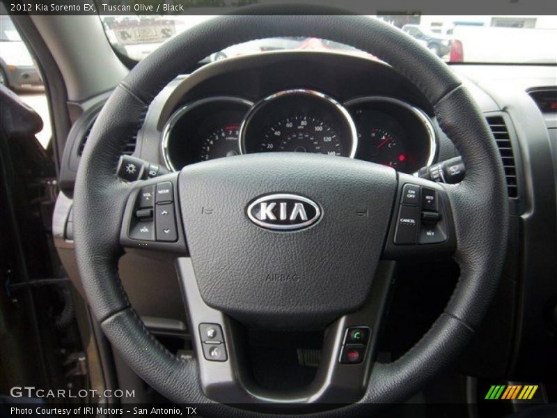Tuscan Olive / Black 2012 Kia Sorento EX