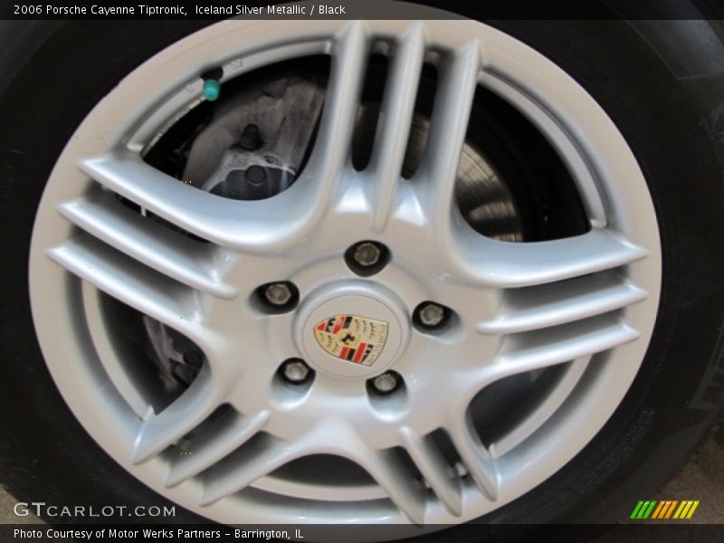 Iceland Silver Metallic / Black 2006 Porsche Cayenne Tiptronic