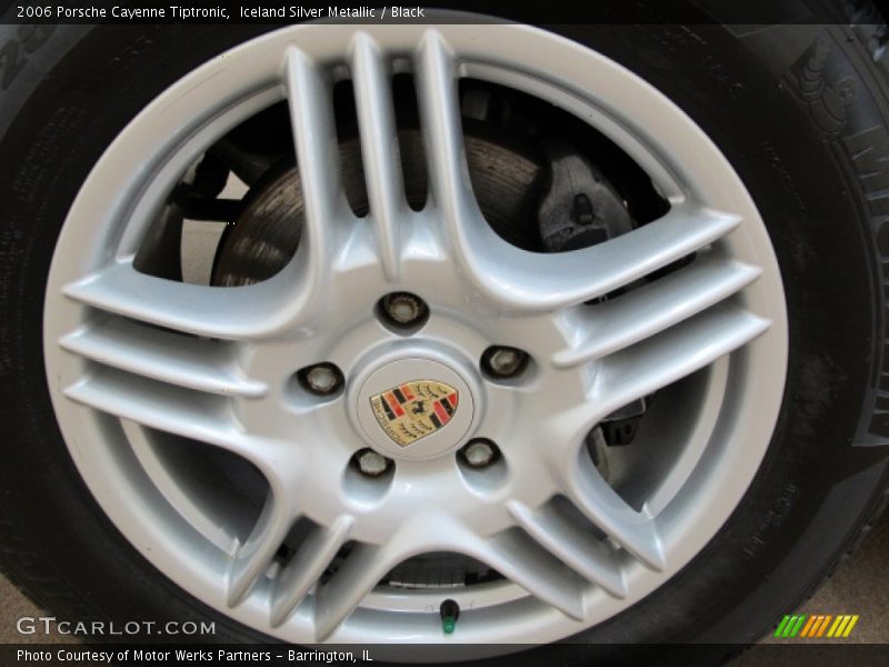Iceland Silver Metallic / Black 2006 Porsche Cayenne Tiptronic