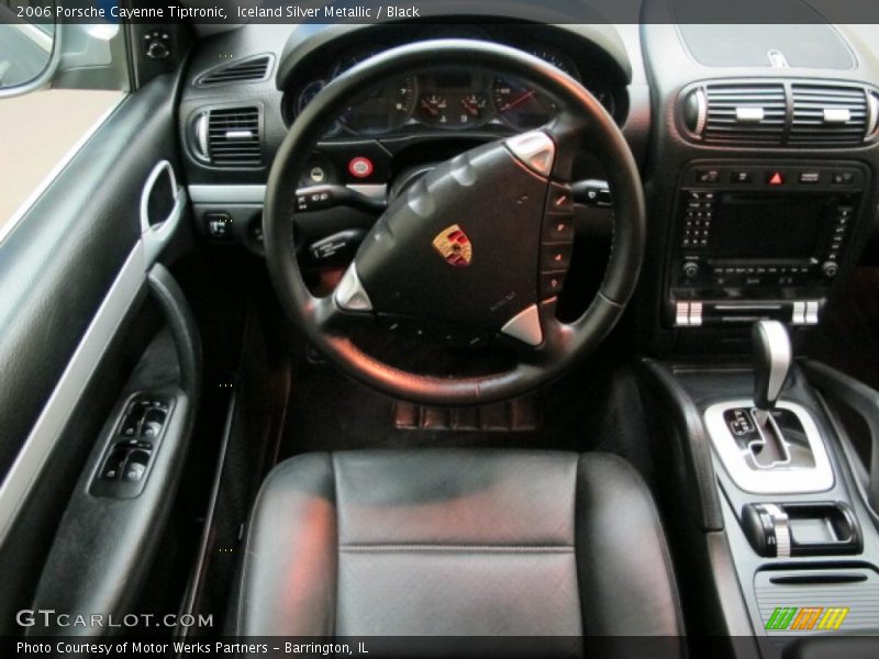 Iceland Silver Metallic / Black 2006 Porsche Cayenne Tiptronic