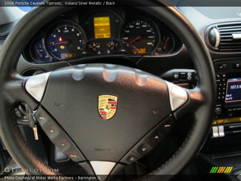 Iceland Silver Metallic / Black 2006 Porsche Cayenne Tiptronic