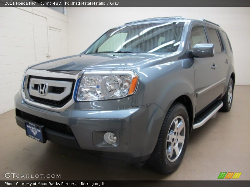 Polished Metal Metallic / Gray 2011 Honda Pilot Touring 4WD