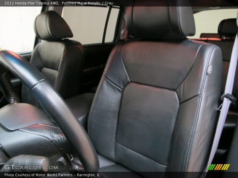 Polished Metal Metallic / Gray 2011 Honda Pilot Touring 4WD
