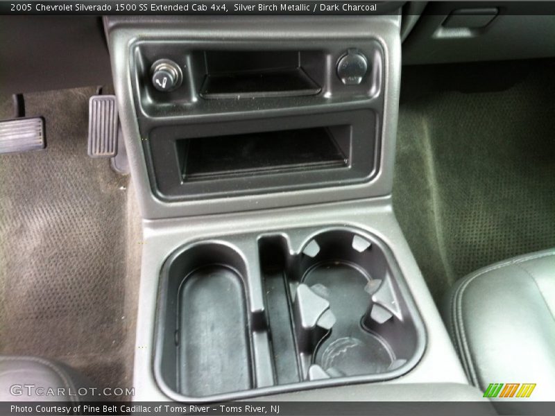 Silver Birch Metallic / Dark Charcoal 2005 Chevrolet Silverado 1500 SS Extended Cab 4x4