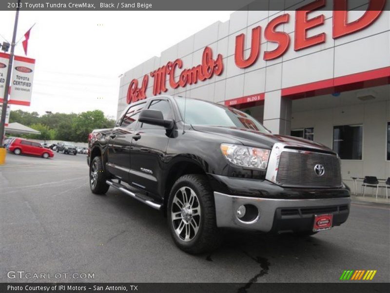 Black / Sand Beige 2013 Toyota Tundra CrewMax