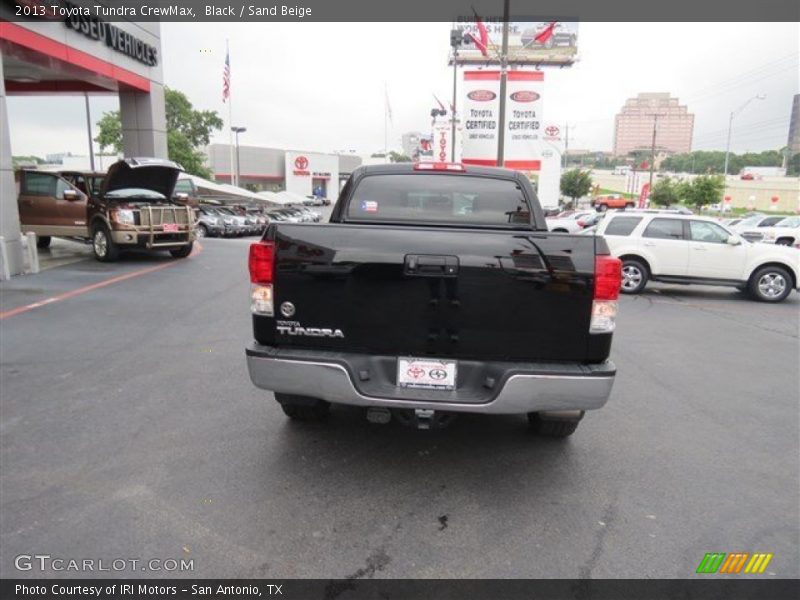 Black / Sand Beige 2013 Toyota Tundra CrewMax